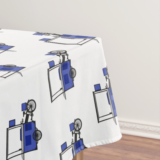 Nappe Illustration de la charrette alimentaire (In Situ)