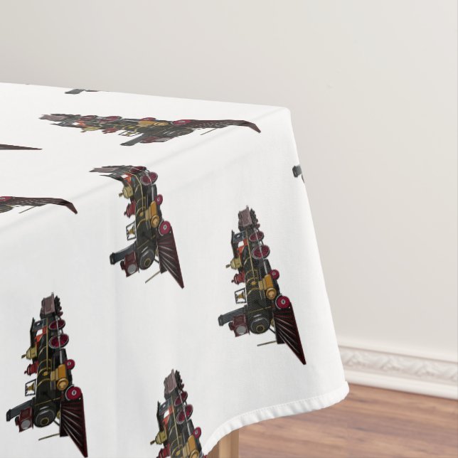 Nappe Illustration de la locomotive à vapeur (In Situ)