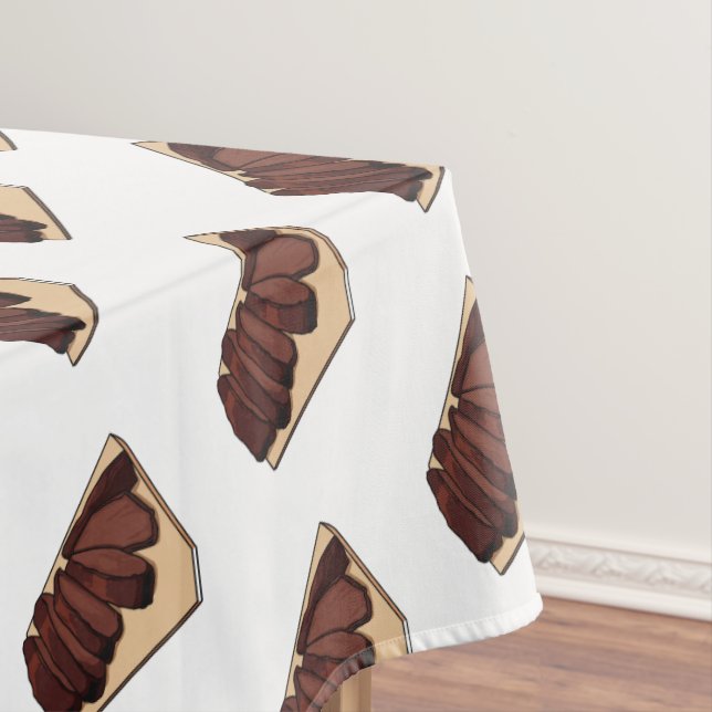 Nappe Illustration de la poitrine de boeuf (In Situ)
