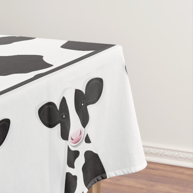 Nappe Illustration de la vache Imprimer animal de ferme (In Situ)