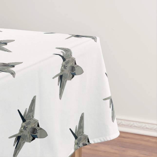 Nappe Illustration de l'avion de chasse (In Situ)