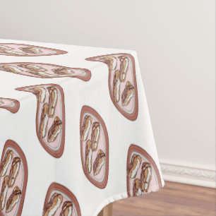Nappe Illustration de l'éclair de chocolat