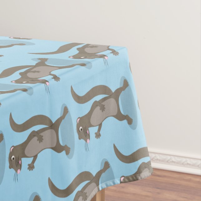 Nappe Illustration de mignonne mangouste (In Situ)