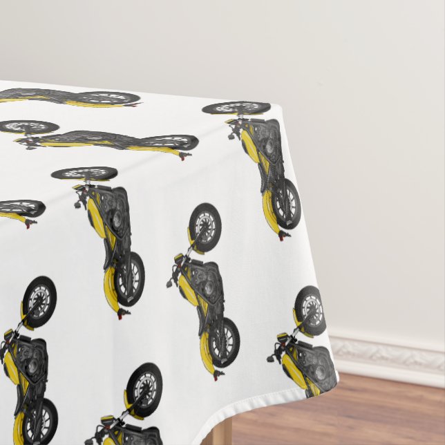Nappe Illustration de moto Cruiser (In Situ)