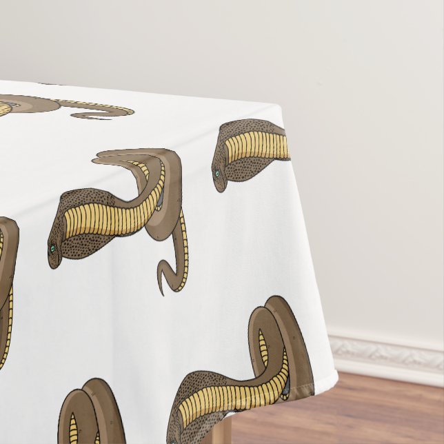 Nappe Illustration de serpent à cobra Brown (In Situ)
