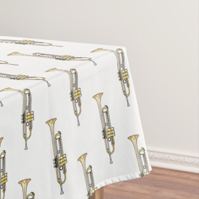 Nappe Illustration de trompette (In Situ)