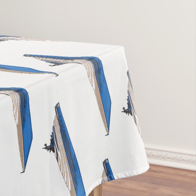 Nappe Illustration de yacht (In Situ)