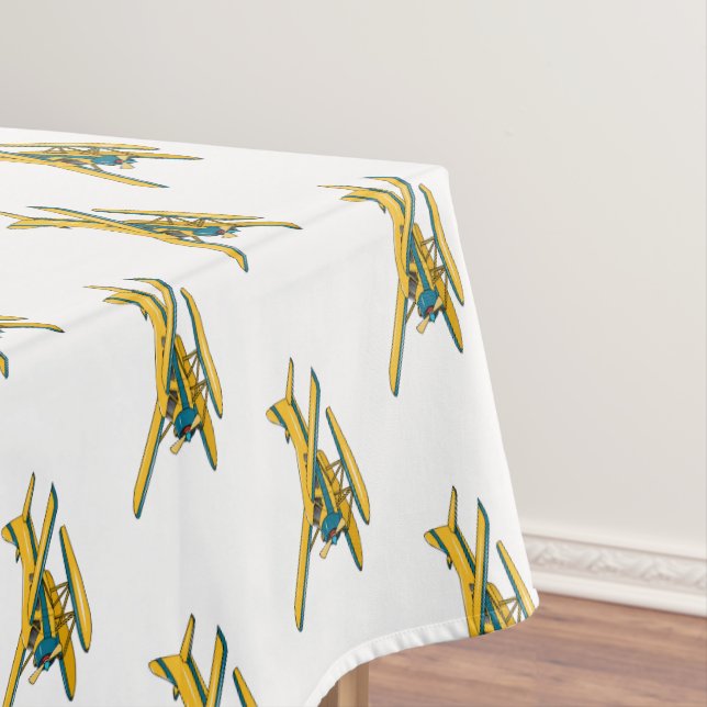 Nappe Illustration d'hydravion (In Situ)