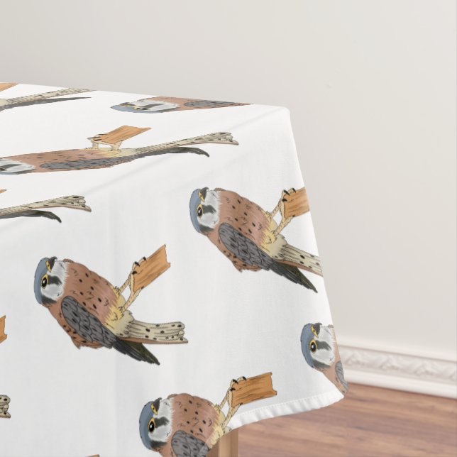 Nappe Illustration d'oiseau américain Kestrel (In Situ)