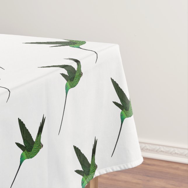 Nappe Illustration d'un colibri à bec épée (In Situ)