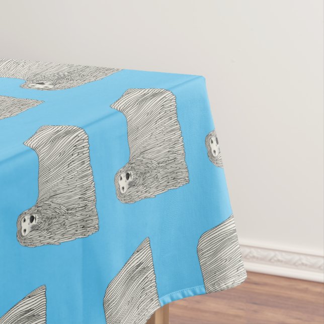 Nappe Illustration Komondor pour chien (In Situ)