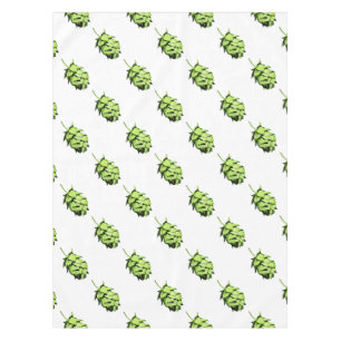 Nappe Illustration noire d'encre d'houblon