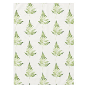 Nappe Illustration végétale minimaliste de la fougère ve