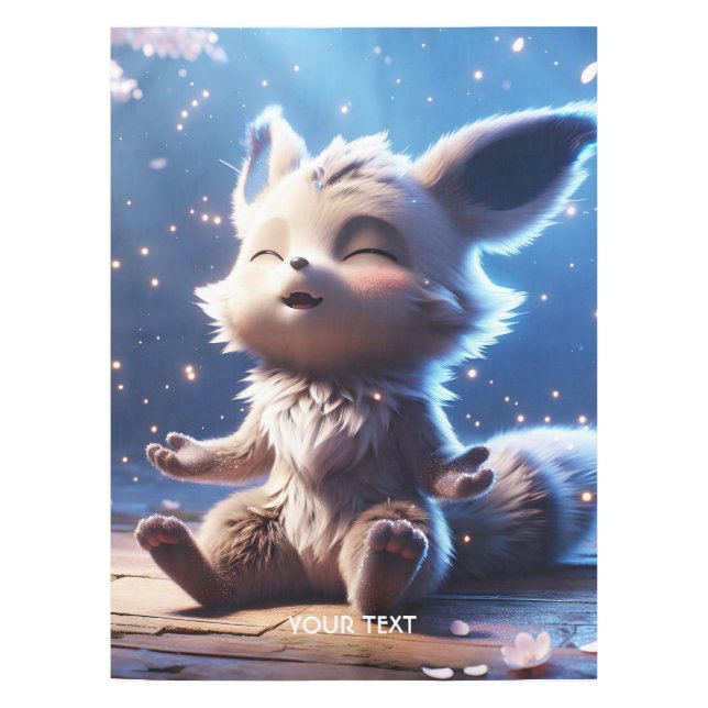 Nappe Imaginaire Cute Flurry Créature Dormir (Devant)