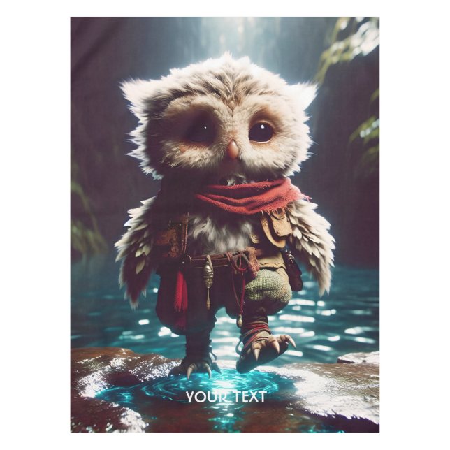 Nappe Imaginaire Cute Owl Adventurer Water (Devant)