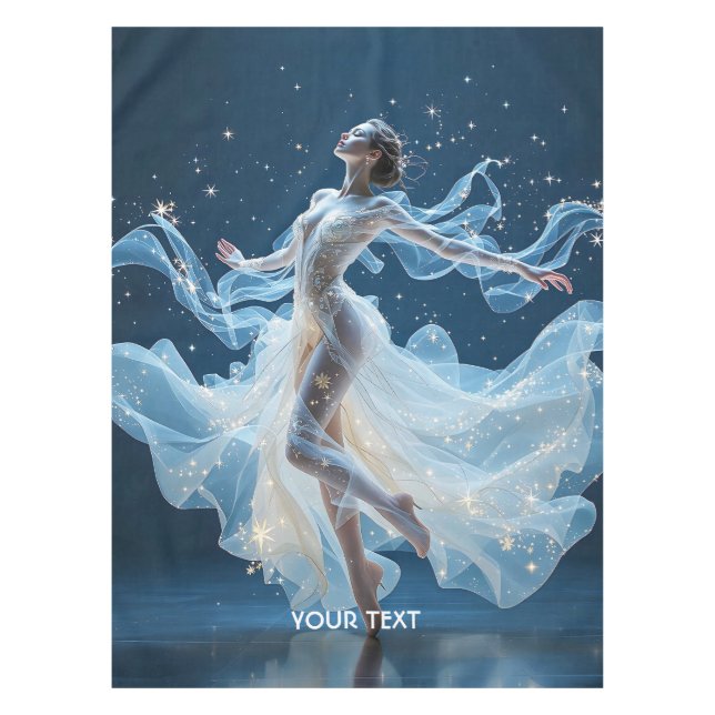 Nappe Imaginaire Mignonnes Étoiles Danser dame (Devant)