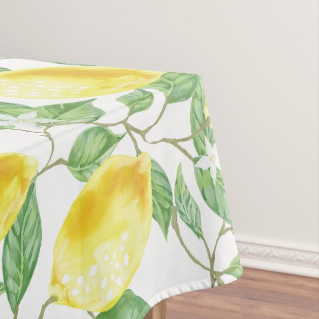 Nappe Impression de citron frais de cuisine/salle à mang (In Situ)