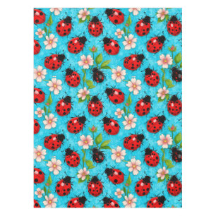 Nappe Impression de coccinelle de jardin pour décoration