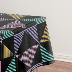 Nappe Impression géométrique abstraite élégante – Modern