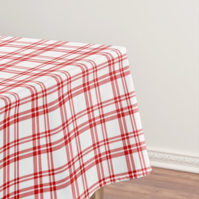 Nappe Imprimé carreaux rouges (In Situ)