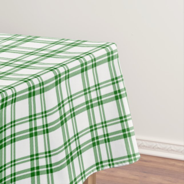 Nappe Imprimé carreaux vert (In Situ)