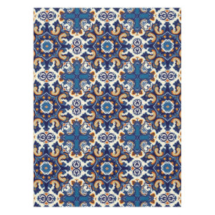 Nappe Indigo Azulejo Bleu Portugais Lisbonne Talavera