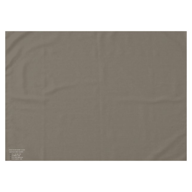 Nappe Informations sur le nom de l'entreprise Couleur pe (Devant (Horizontal))