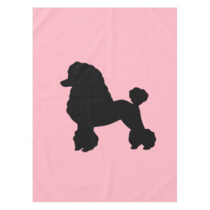 Nappe inspirée de la jupe de caniche rose des anné