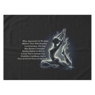 Nappe Instructeur de Yoga Reiki Pose King Pigeon à une j