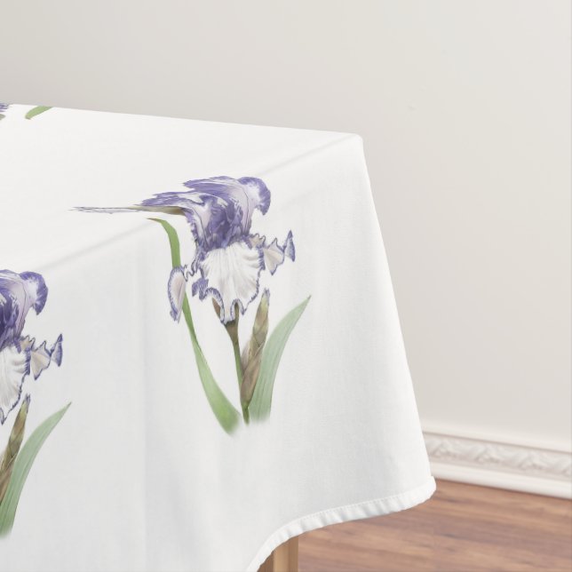 Nappe Iris pourpre rouillé