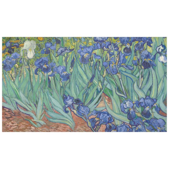Nappe Iris Vincent van Gogh (Devant (Horizontal))