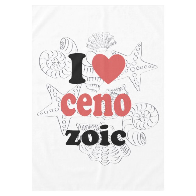 Nappe J'aime Cénozoïque drôle de citation pour les scien (Devant)