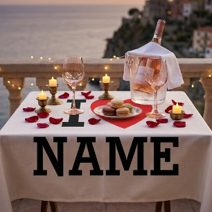 Nappe J'aime nom