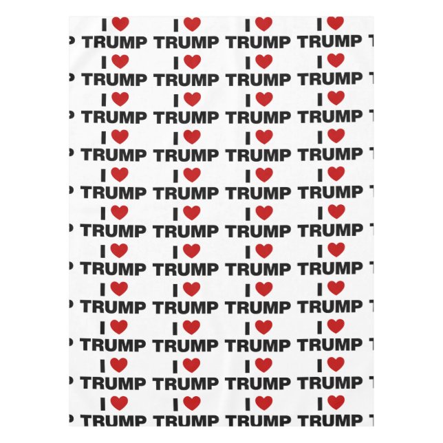 Nappe J'aime Trump (Devant)