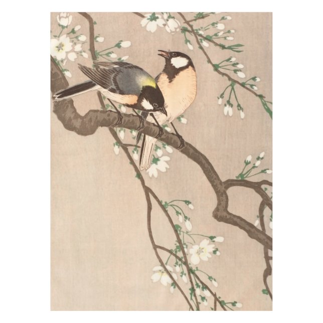 Nappe Japonais Asiatique Koson Bird Chickadee Songbird (Devant)