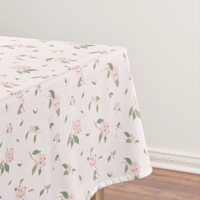 Nappe Jardin de Camélias Rose Tendre (In Situ)