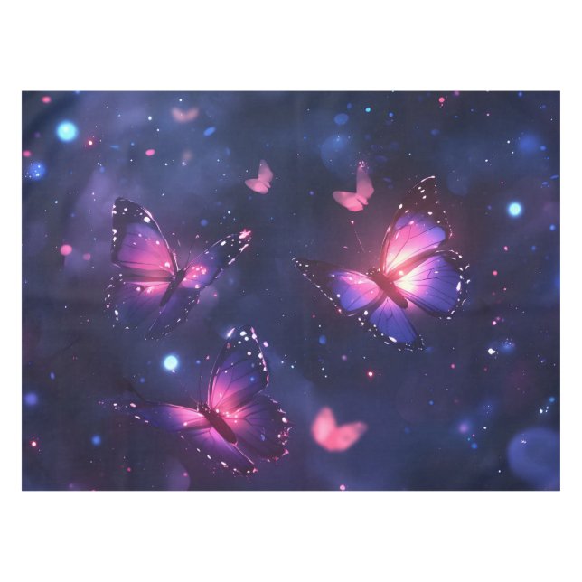 Nappe Jardin de papillons nocturnes célestes (Devant (Horizontal))