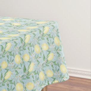 Nappe Jaune citron frais et citrus