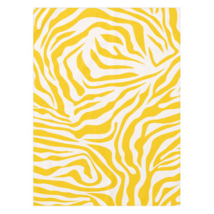 Nappe Jaune zèbre rayures Preppy Wild Poster de animal