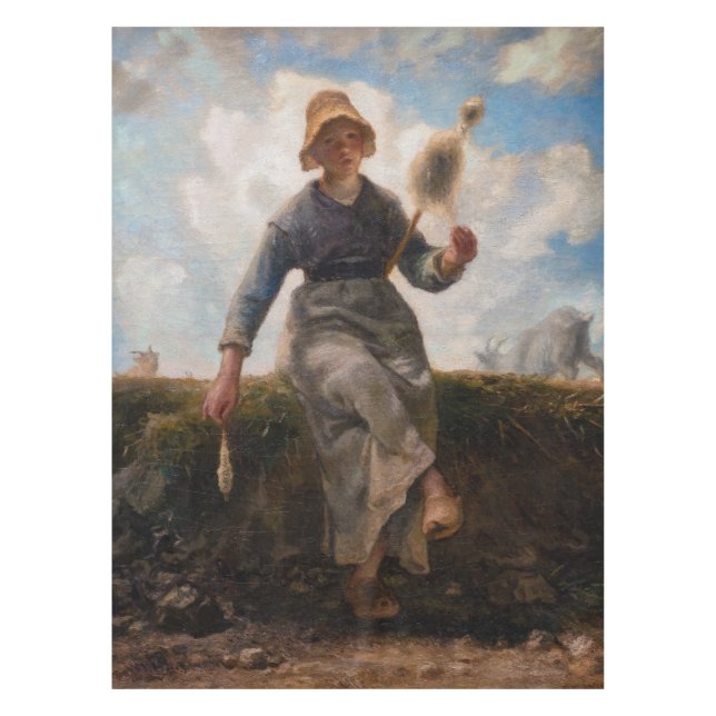 Nappe Jean-Francois Millet - La fillette (Devant)
