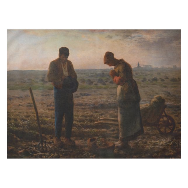 Nappe Jean-François Millet - L'Angelus (Devant (Horizontal))
