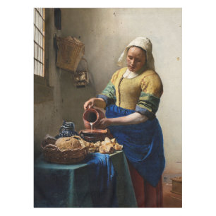 Nappe Johannes Vermeer - La Milkmaid