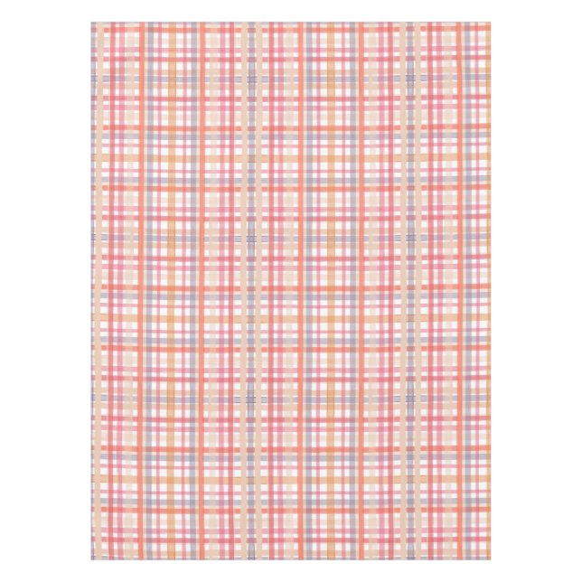 Nappe Joli carreau pastel (Devant)