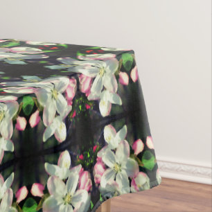 Nappe Joli Crabapple Fleur de printemps fleurit Abstrait