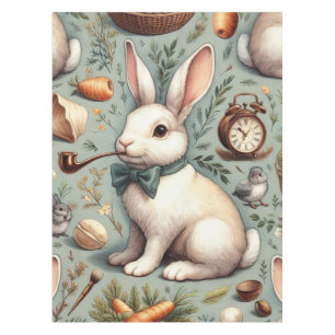 Nappe Joli lapin Vintage