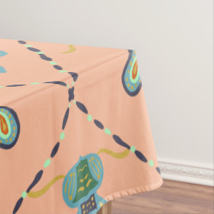 Nappe Joli motif d'abeille coloré