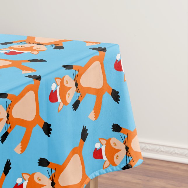 Nappe Joli Noël Fox Motif (In Situ)
