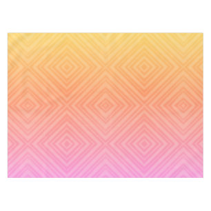 Nappe Joli Pastel Hypnotique Diamant Moderne Pop Art