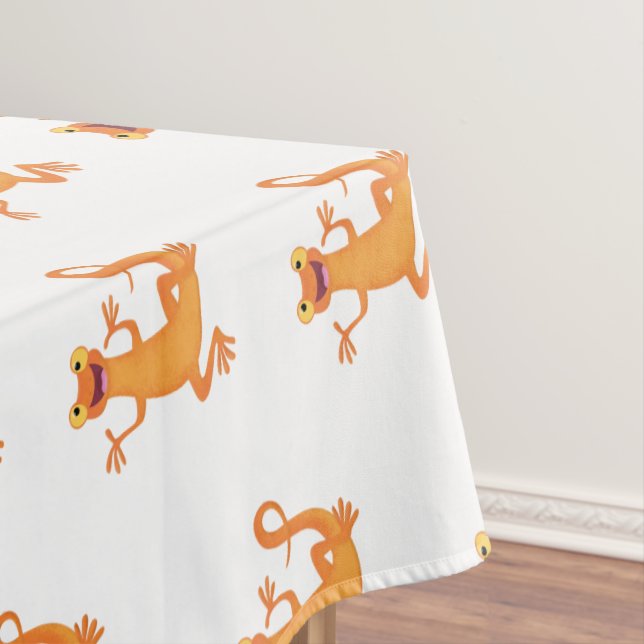 Nappe Joli triton orangé joyeux (In Situ)