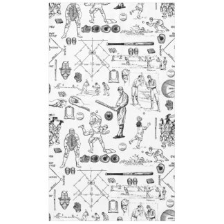 Nappe joueurs de baseball antiques sports vintage 